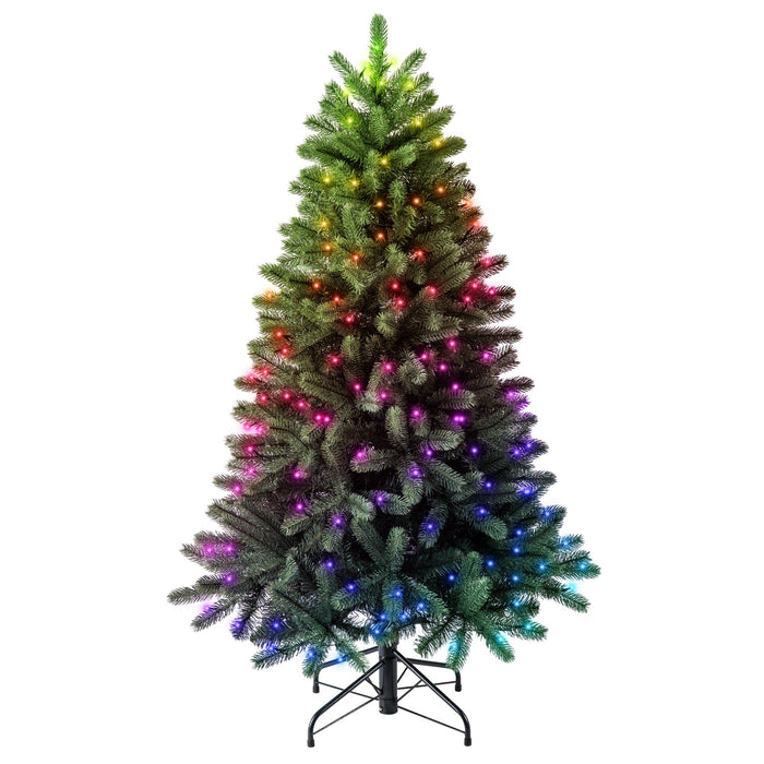 3D-LED-Weihnachtsbaum, Rehe