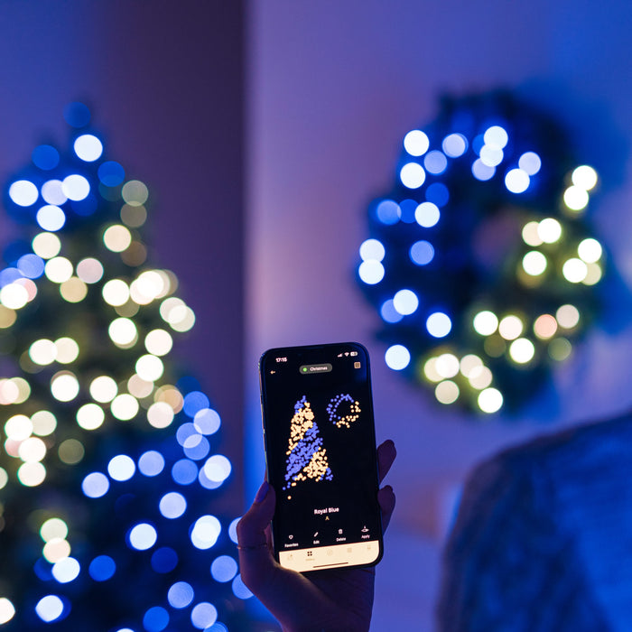Twinkly Pre-lits, vorbeleuchteter LED-Weihnachtsbaum Tannenbaum