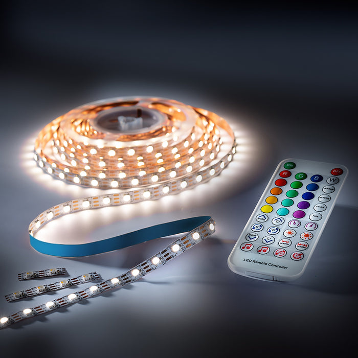 iFlex300 ECO LED-Streifen Set, RGBW, 300 LEDs, 5m, 5V, R2R, IR