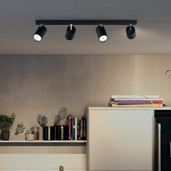 Philips Kosipo Spotleuchte, schwarz LEDs • bei • Deckenleuchten flammig 1-4