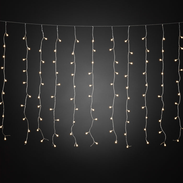 Konstsmide LED-Lichtervorhang, Netze bei Lichterketten & warmweiß •