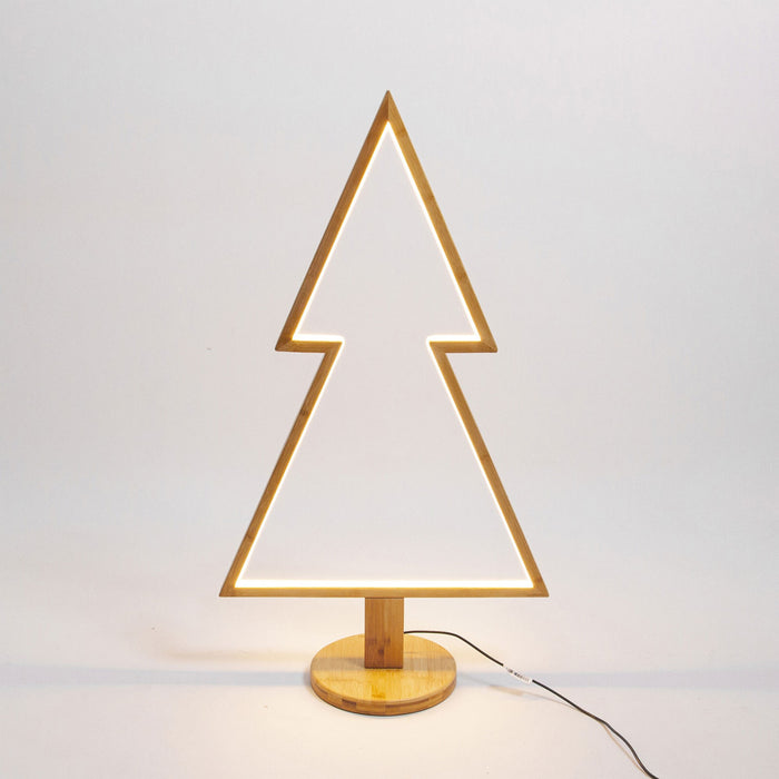 Lotti LED-Weihnachtsbaum, Holz, 90cm - LED-Deko, Kerzen & Figuren